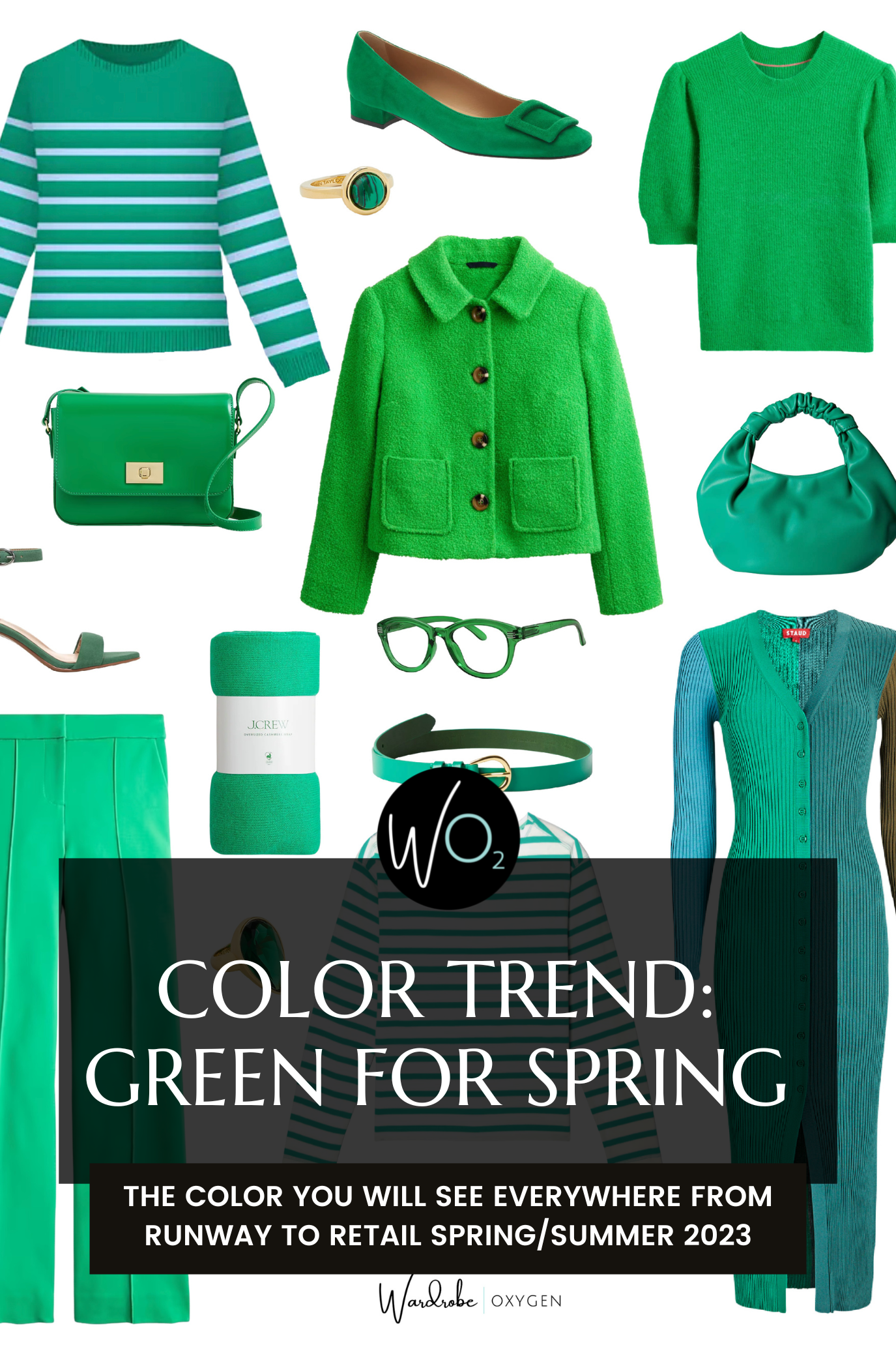 The newest color in our Spring/Summer 2023 collection! Vert