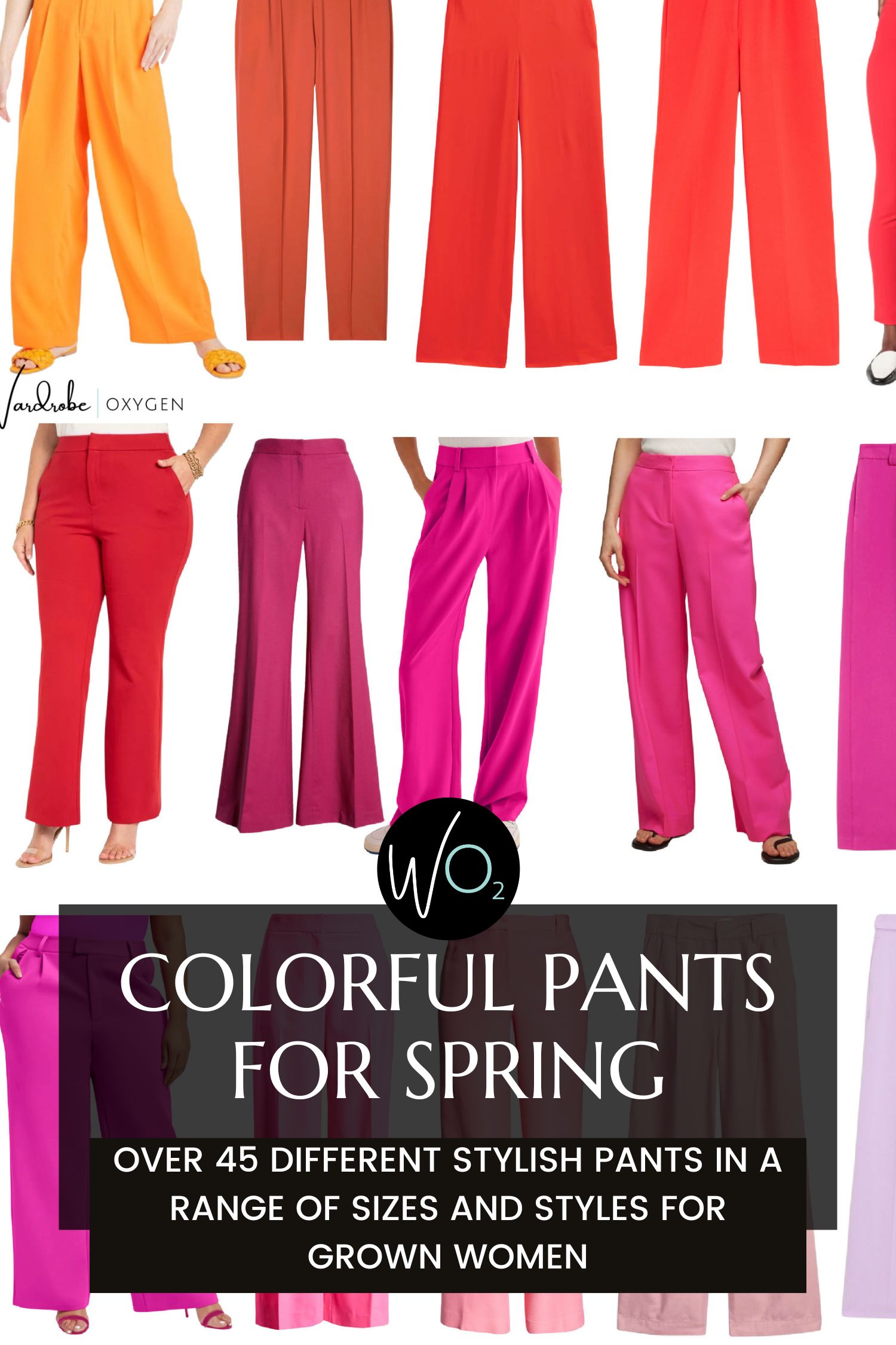 Colorful Pants for Spring for Grown Women: 45+ Options