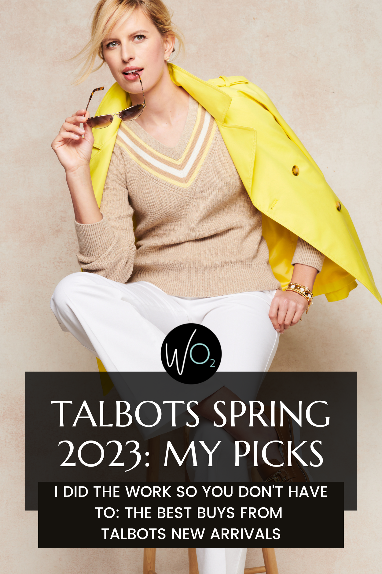 Casual T by Talbots Navy Outfit - A Well Styled Life®