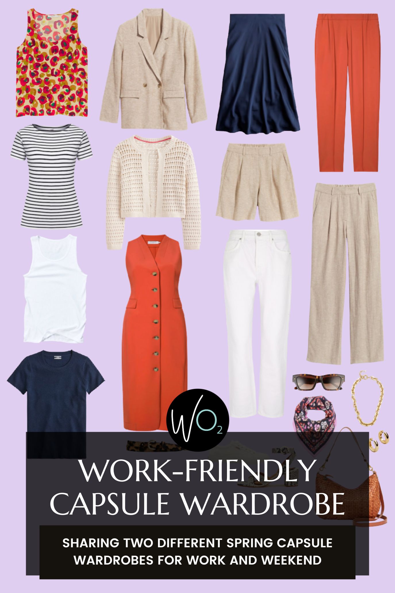 5 Classic Spring-Summer Work Outfits (Petite Friendly)