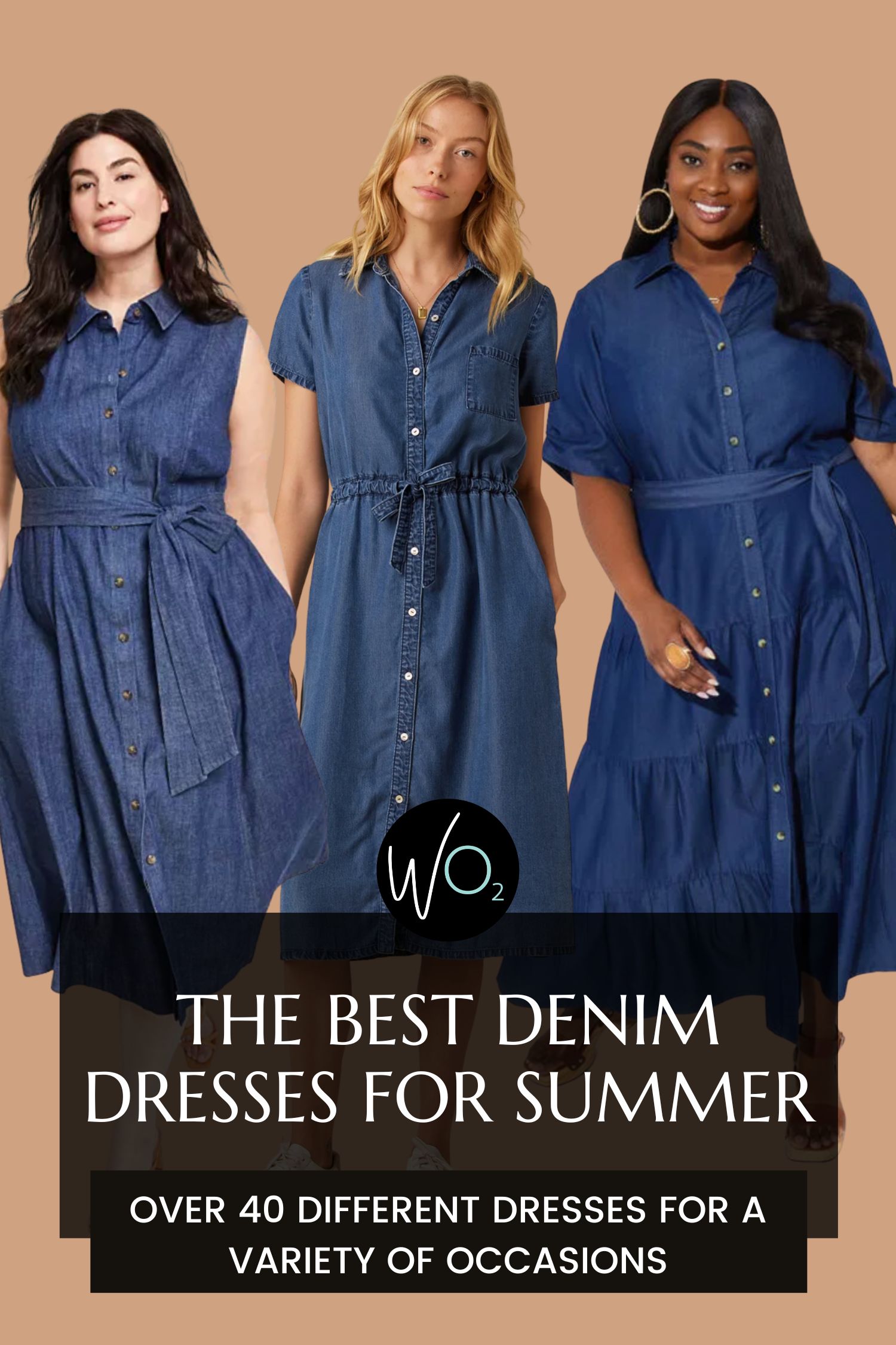 How To Wear A Denim Dress  Fashion over 40 