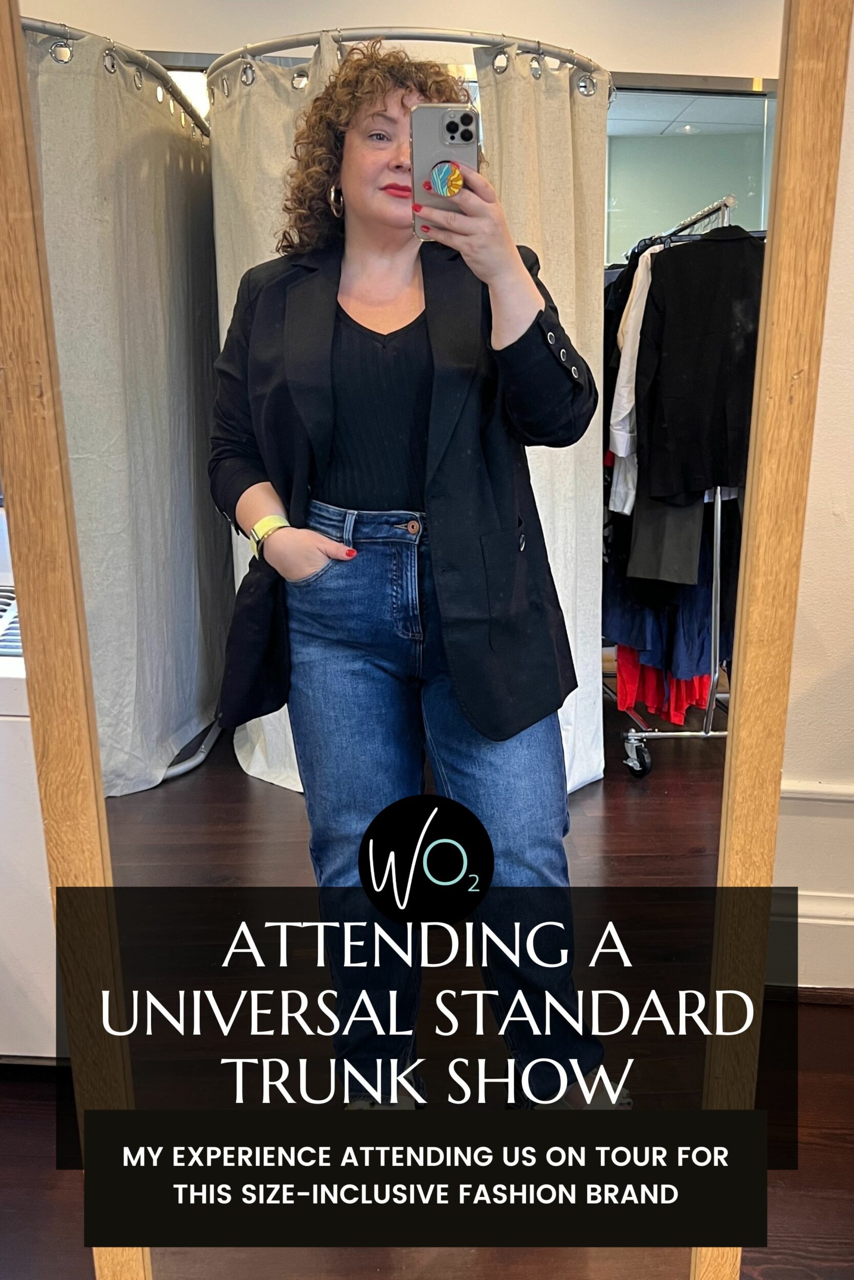 my experience attending a universal standard trunk show wardrobe oxygen
