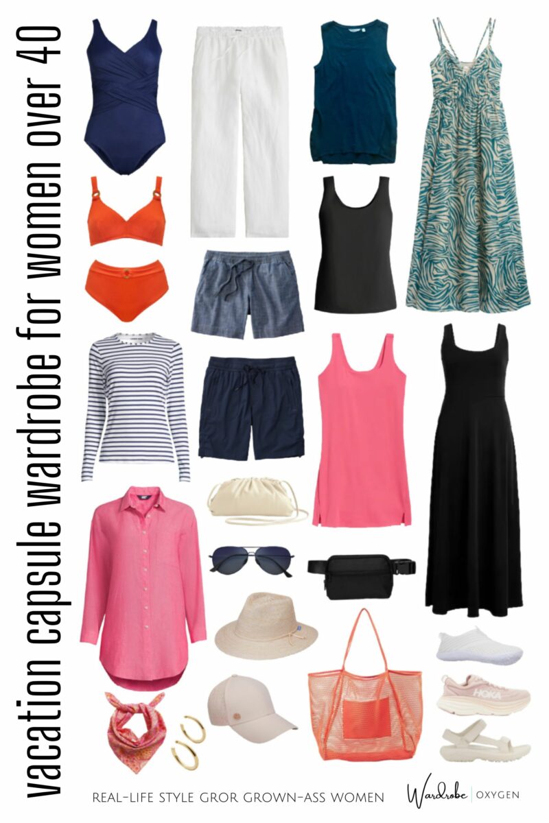 Caribbean Vacation Capsule Wardrobe for Women Over 40 | Wardrobe Oxygen