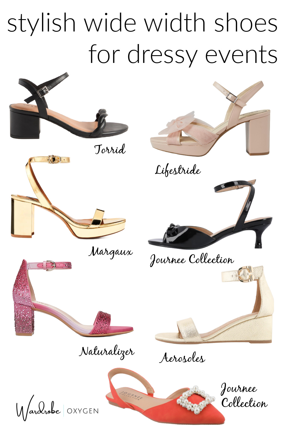 Where to Shop for Truly Stylish Wide Width Shoes | Wardrobe Oxygen
