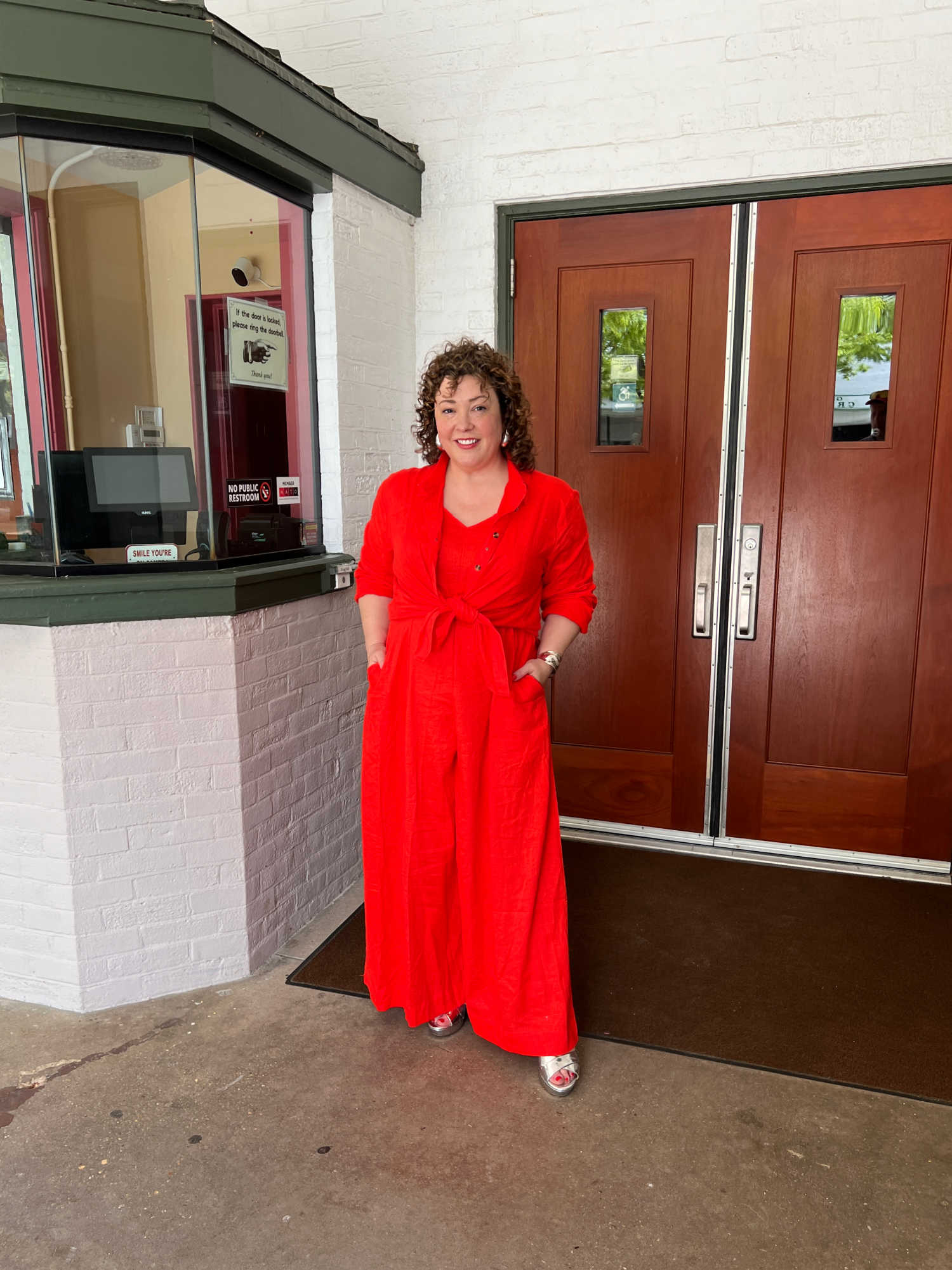 Universal Standard Linen Promenade Jumpsuit Review For Petites 