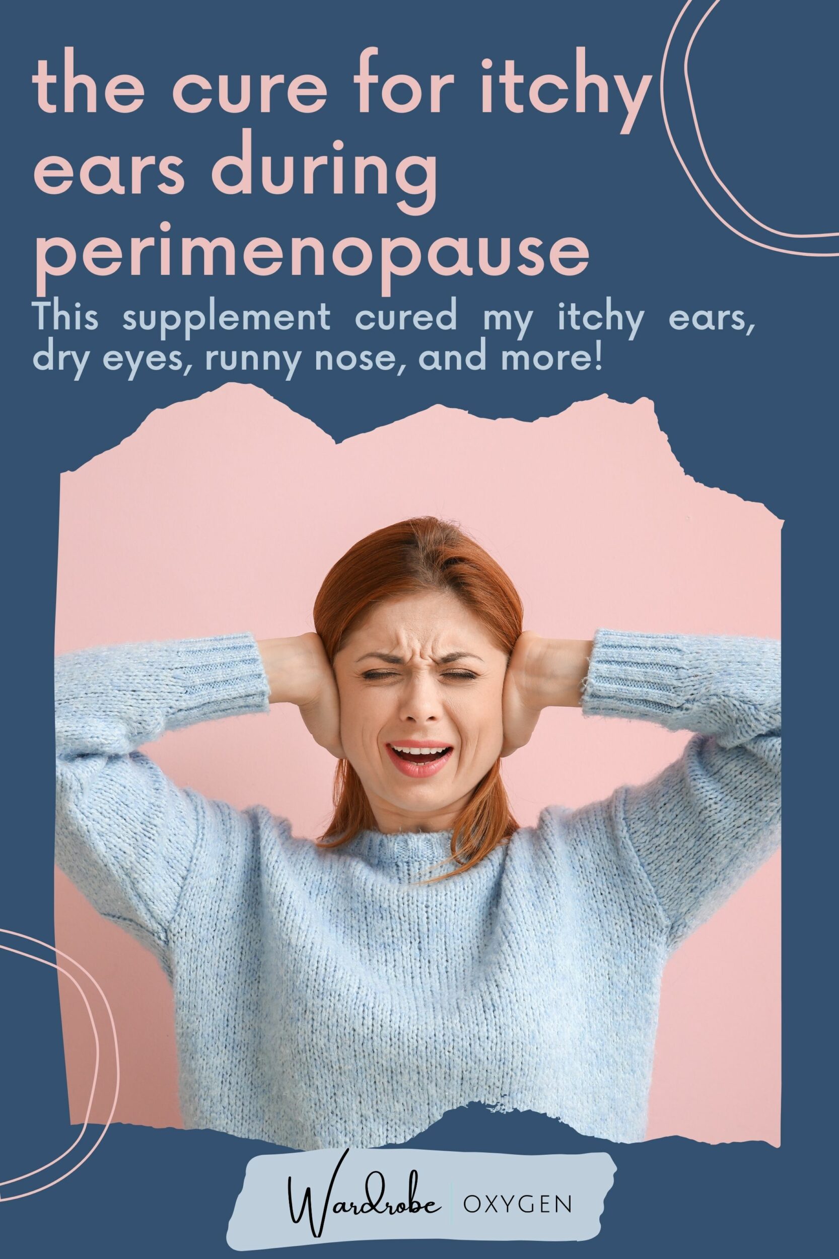 the cure for itchy ears during perimenopause