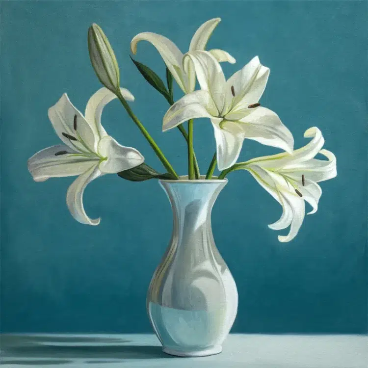 Lauren Pretorius, White Lilies, 2023