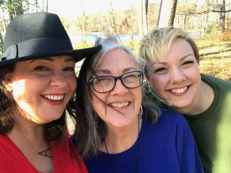 Alison, April, and Debbie, November 2018