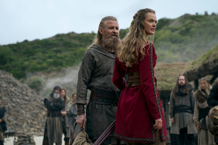 eric the red and fredis in vikings valhalla