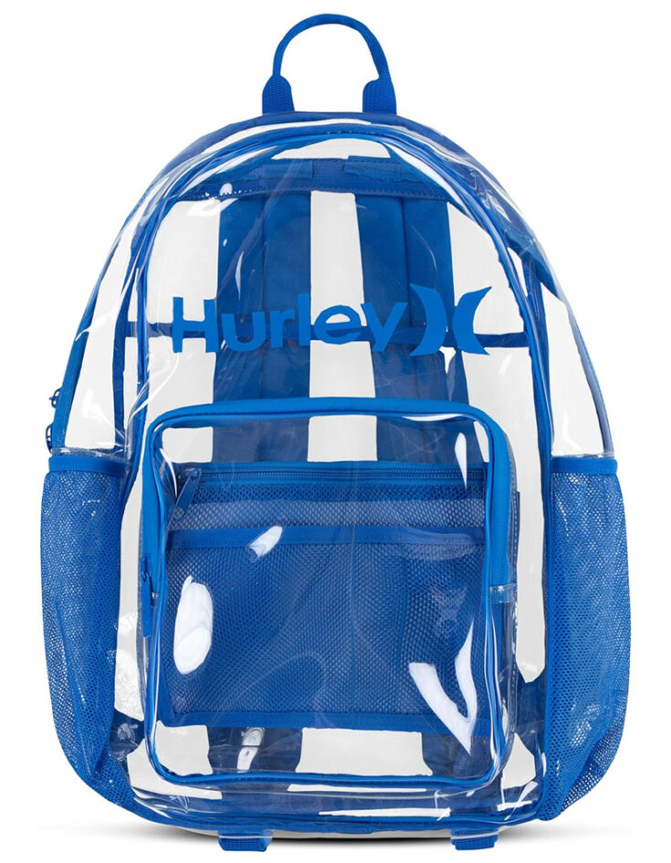 hurley transparent day backpack