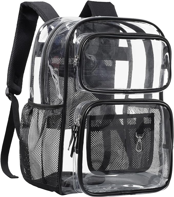 packism clear backpack