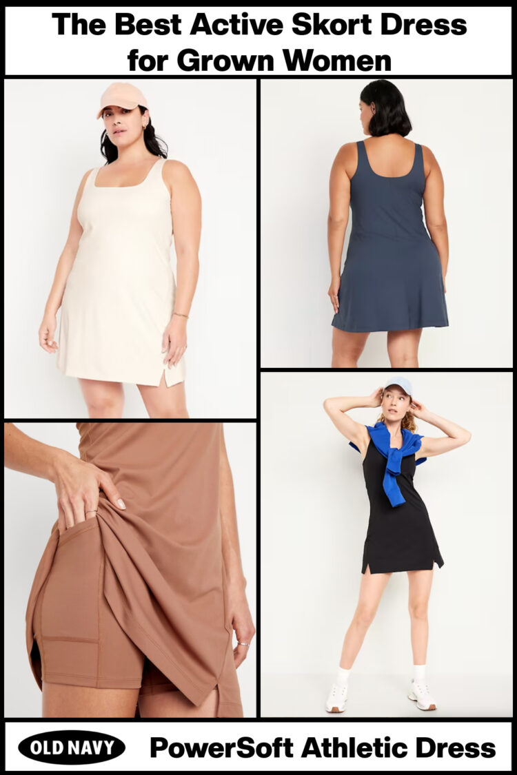 the best active skort dress for women is from old navy