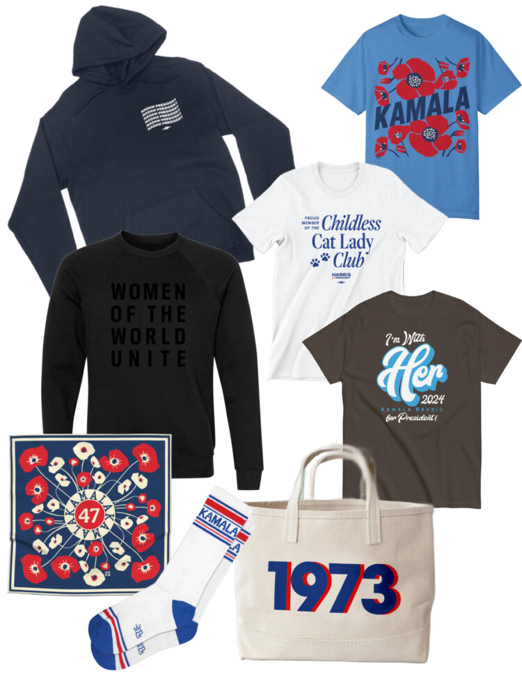 stylish chic kamala harris for president merch women