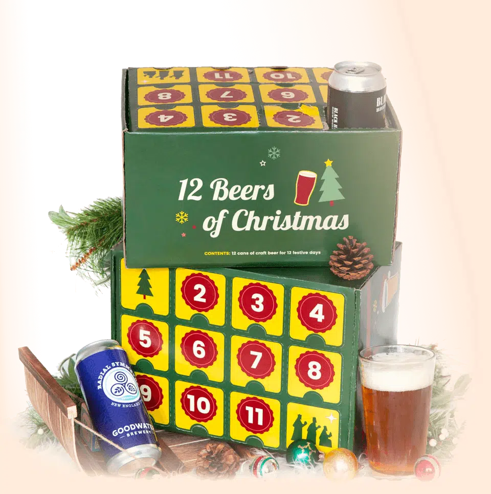 12 beers of christmas advent calendar from city brew tours