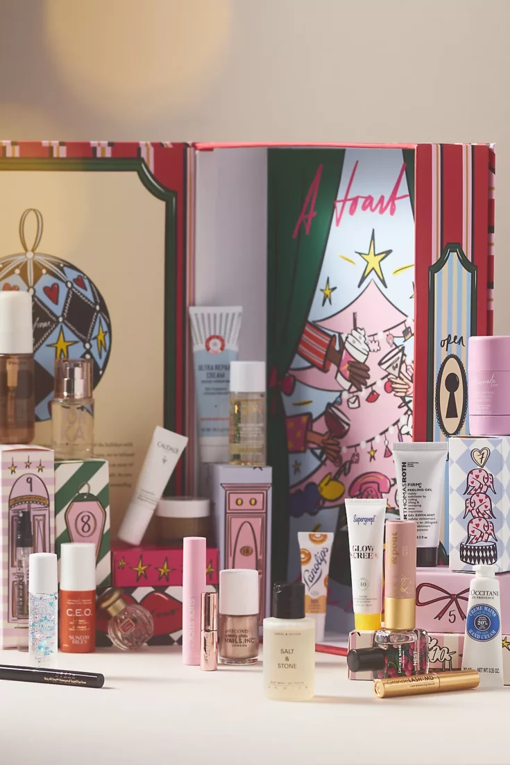 anthropologie beauty advent calendar for 2024