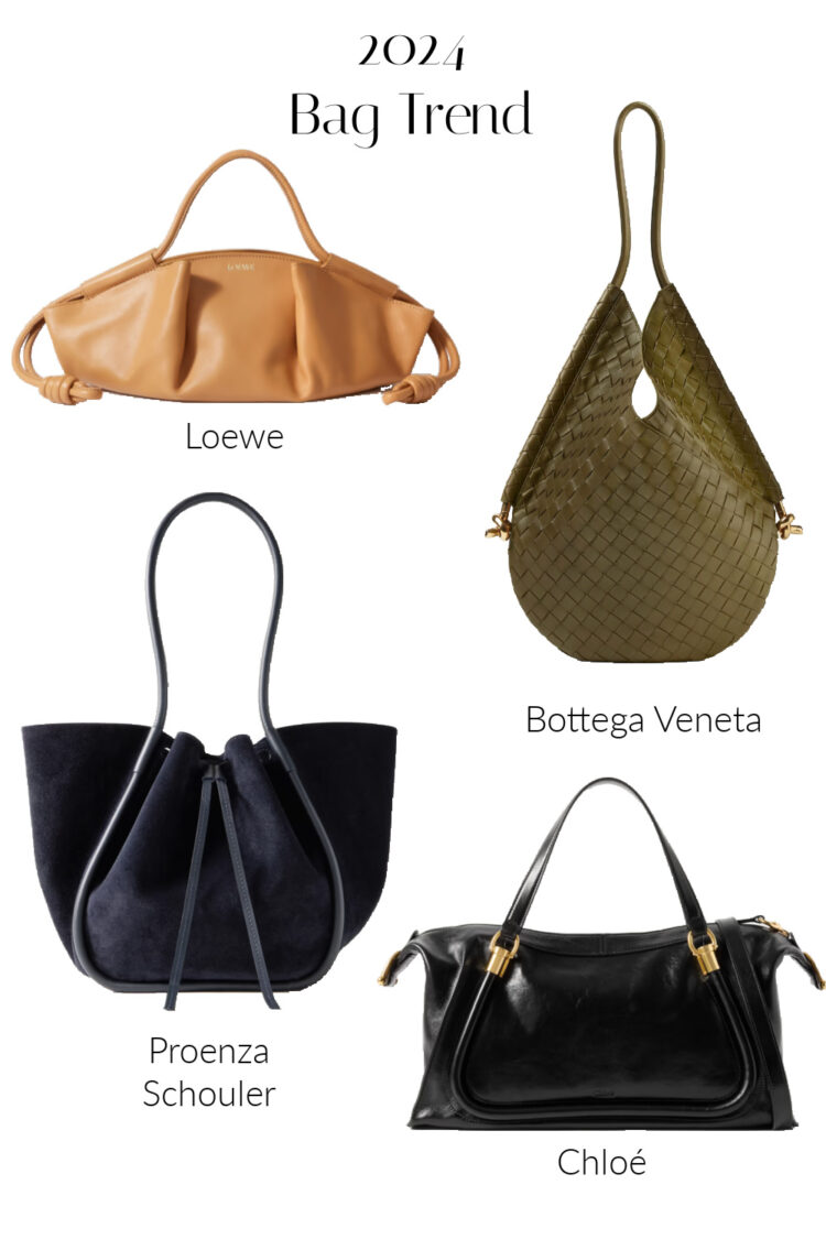 leather tube trend in bags 2024