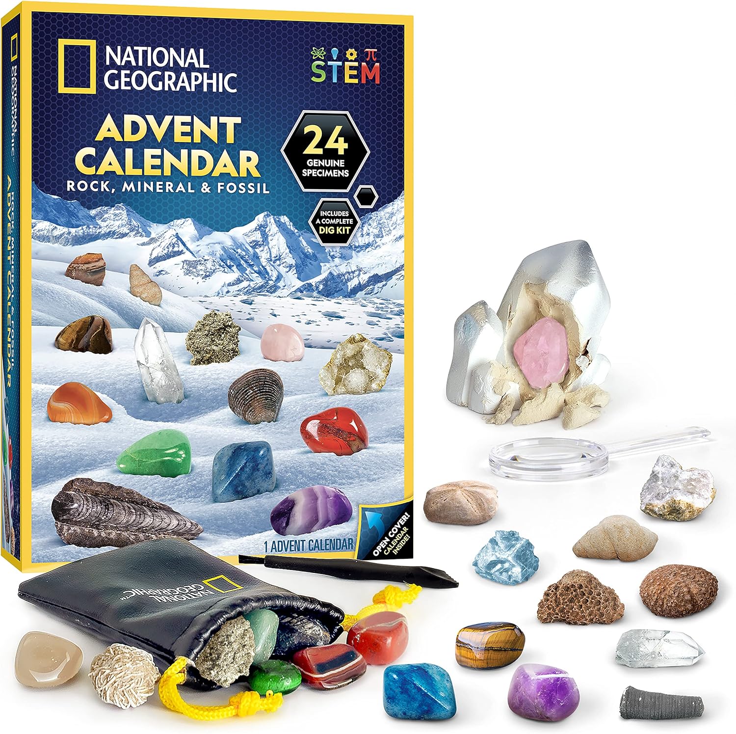 national geographic rock advent calendar