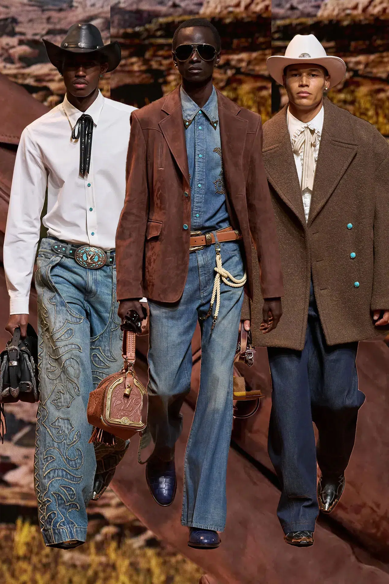 pharrell for louis vuitton mens f/w 2024