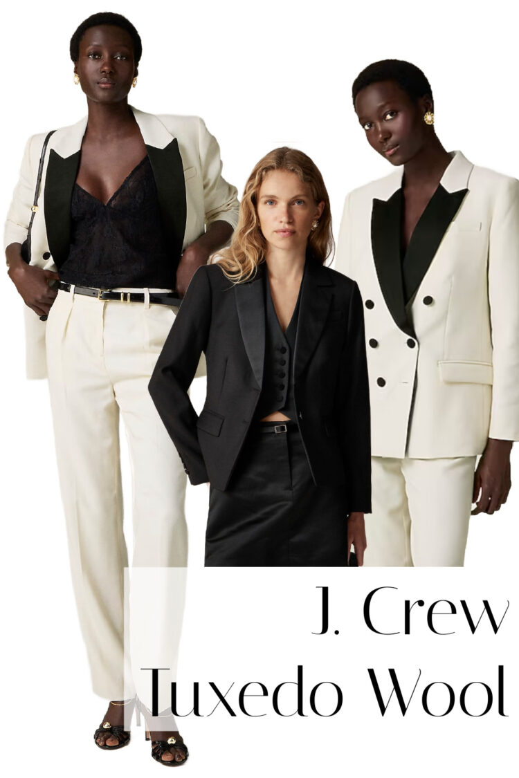 j.crew tuxedo wool suiting