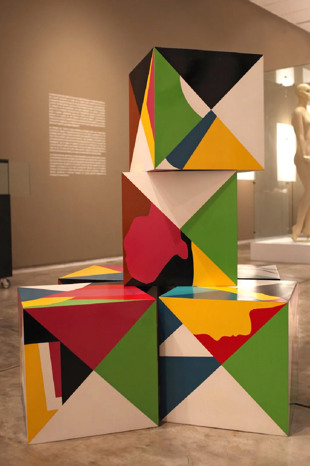 Teresa Burga, Cubes, 1968