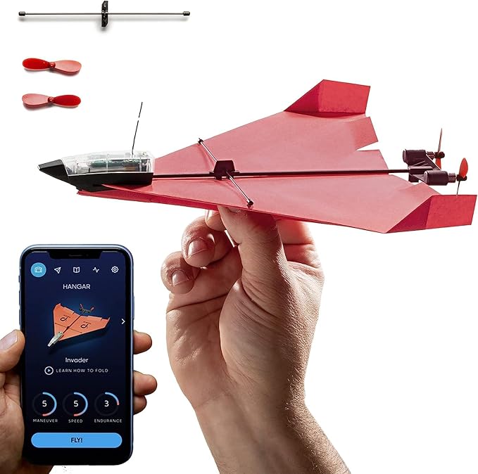 powerup bluetooth paper airplane