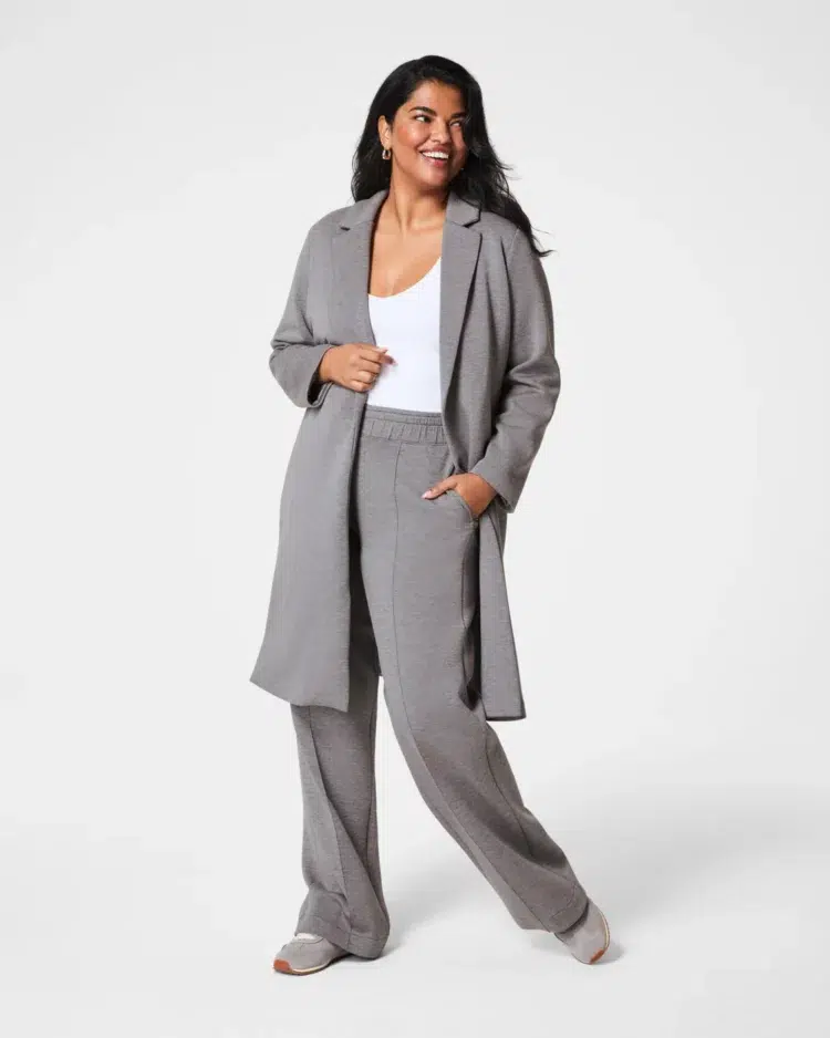 spanx airessentials long jacket and pants