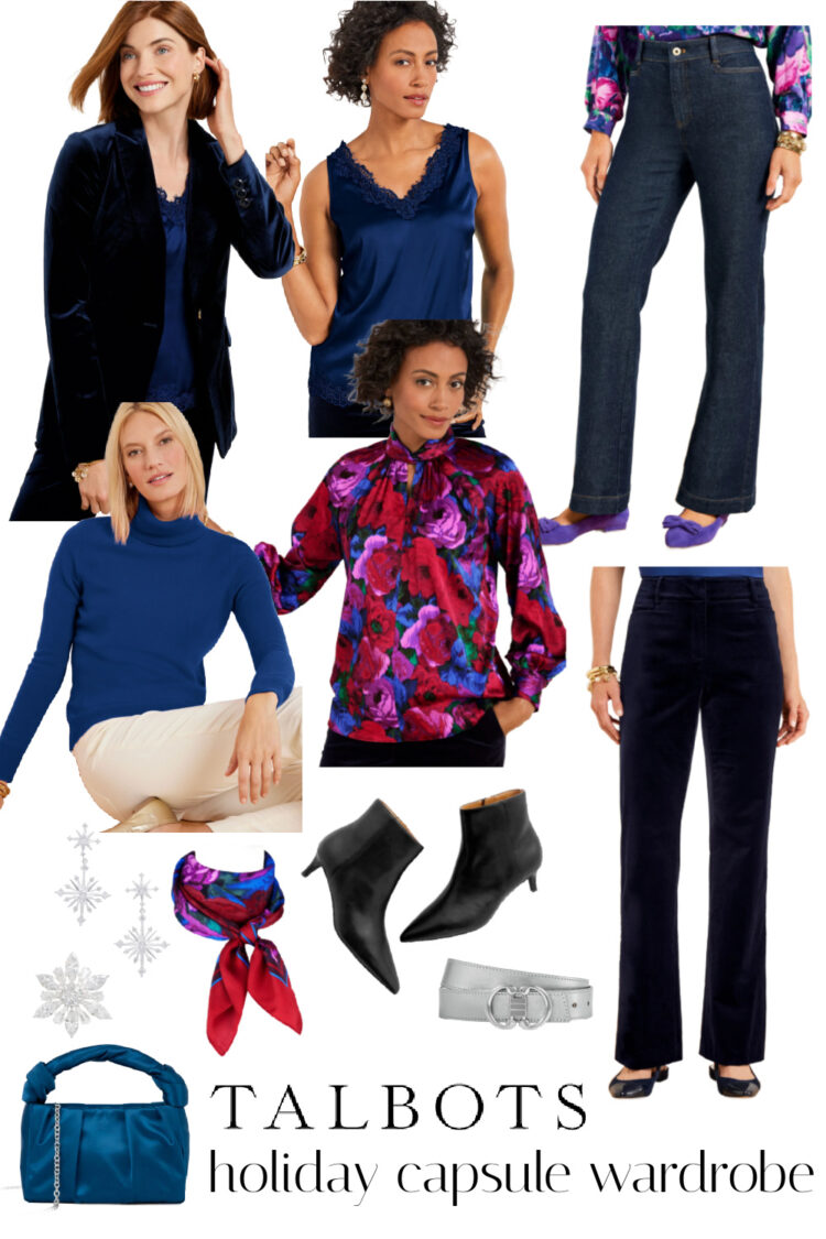 A Talbots Holiday Capsule Wardrobe by Alison Gary of Wardrobe Oxygen