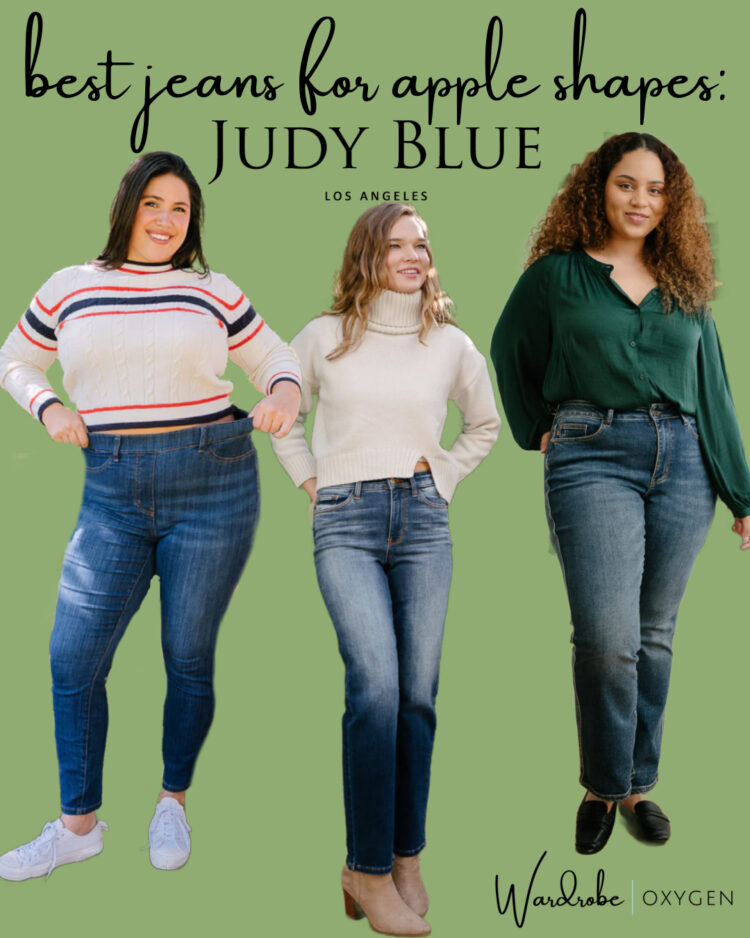 judy blue los angeles jeans for apple bodies women over 40