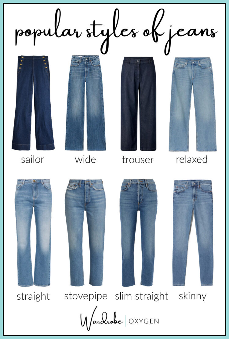 popular styles of jeans for women in 2025