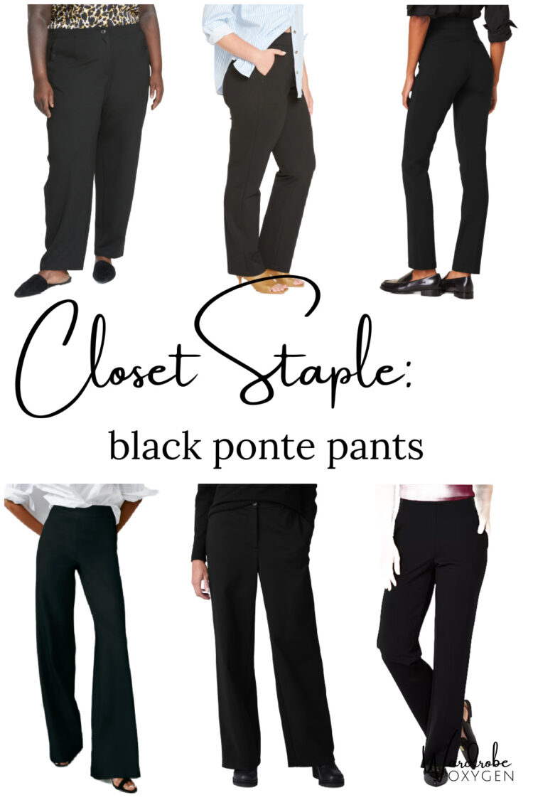 the best ponte pants for grow women