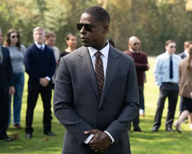 Sterling K. Brown as Xavier in the TV series Paradise on Hulu