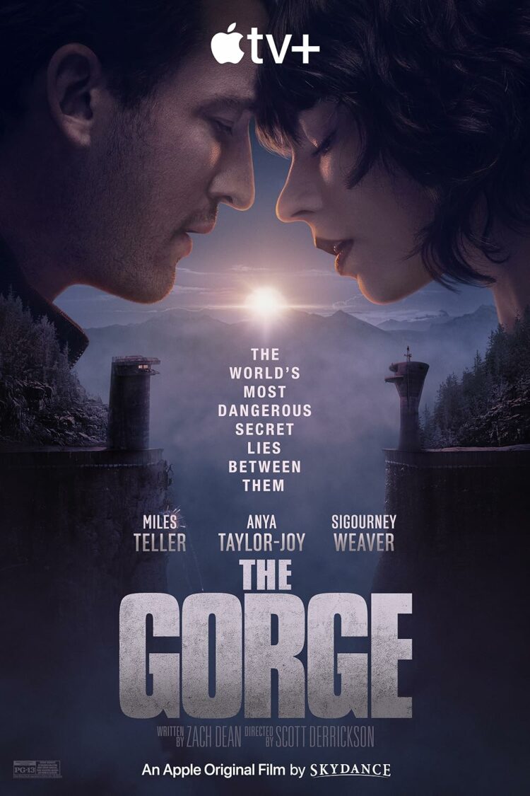 the gorge movie poster