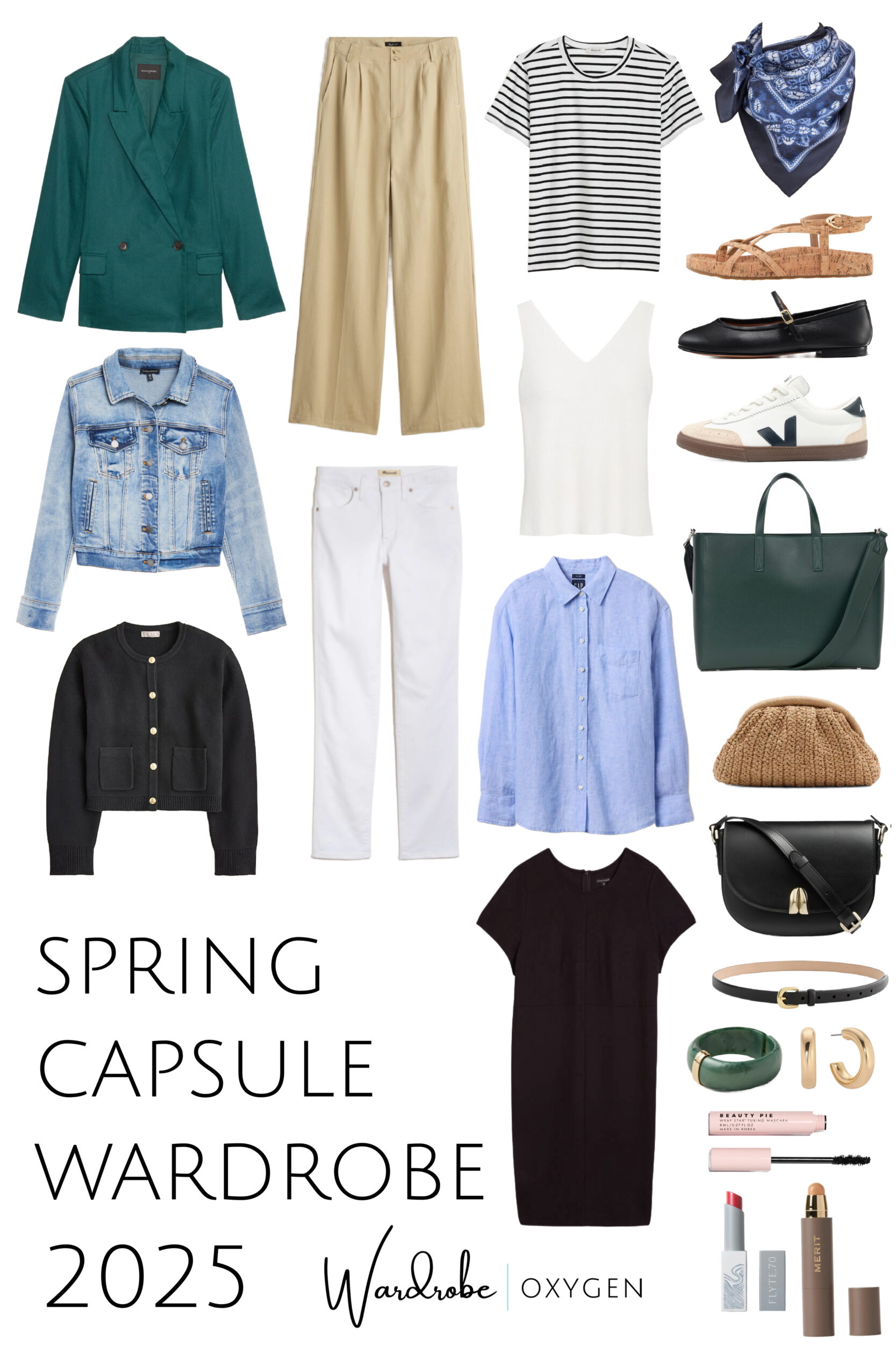 Spring Capsule Wardrobe + How to Create a Capsule Wardrobe