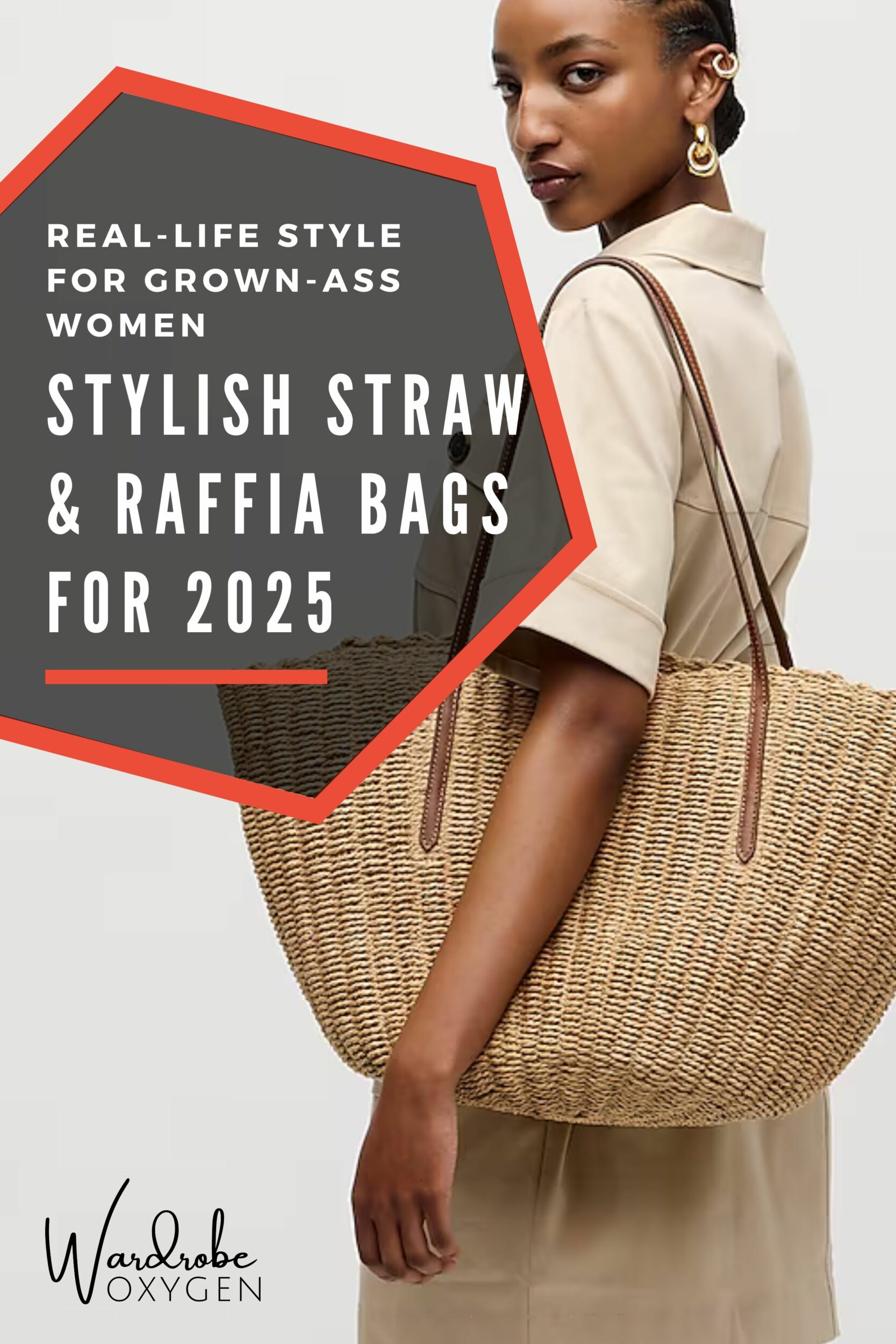 stylish raffia and straw bags 2025