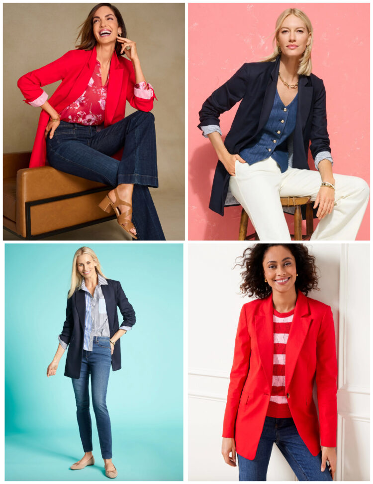 talbots hope blazer